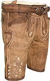 marjo lederhose Wiesn-Outfit MarJo - Herren Lederhose inkl.Gürtel (841503-010003)