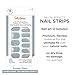 Sally Hansen Salon Effects Nail Strips | No UV Light Needed, No Dry Time, Long-Lasting, Non-Damaging | 32 Nail Strips, 1 Cuticle Stick, Nail File, Prep Pad | Frozen Oasis