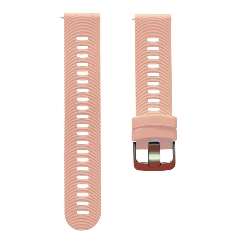 Bracelet sport silicone pour Garmin 245M anti-irritation avec bouton