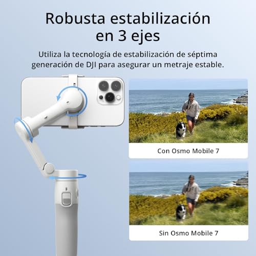 Miniatura 2 de Estabilizador DJI Osmo Mobile 7 (iPhone y Android), Gimbal 3 Ejes