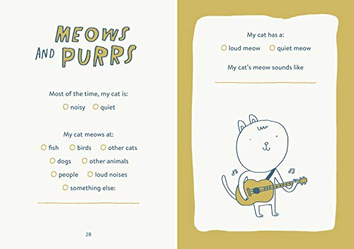 My Cat Book: A Keepsake Journal for My Pet