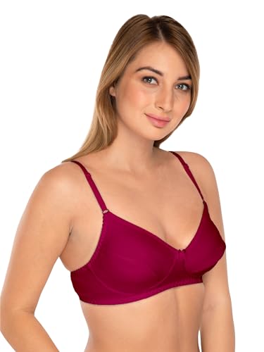 Image of Daisy DEE Women's Wire Free Non-Padded Full Coverage Seamed Regular Bra NCLBR