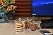 is Enterprises Set of 3 Apothecary – Acrylic Jars – Plastic Jars – Great Home Decor Pieces – Apothecary Jars Smal