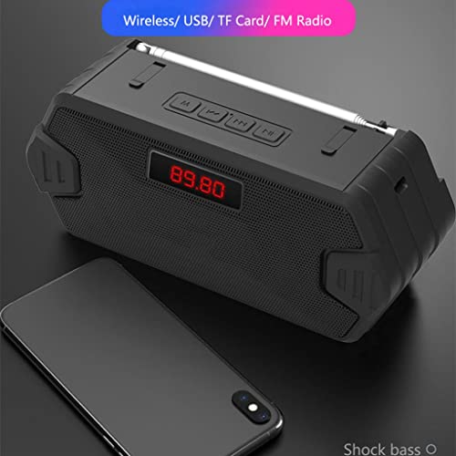 Parlante portátil con subwoofer y soporte para tarjeta TF miniatura 5