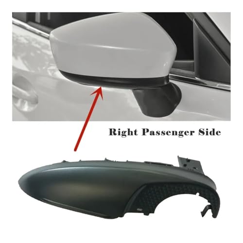 Tapa inferior de carcasa de espejo con ala protectora para retrovisor de Mazda 3 Axela 2