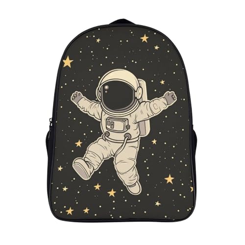 Sac à dos astronaute 40x28x16 cm avec fermeture éclair pour enfant