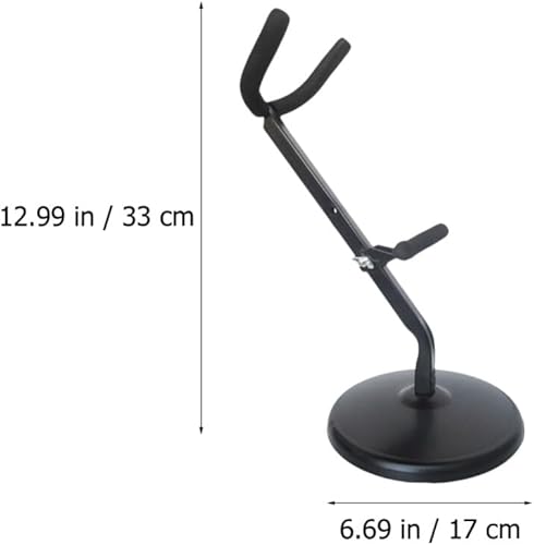 Miniatura 3 de SUPVOX Soporte de escritorio para saxofón, soporte para bajos, accesorios de escritorio, soporte de exhibición para saxofón, soporte de pared para