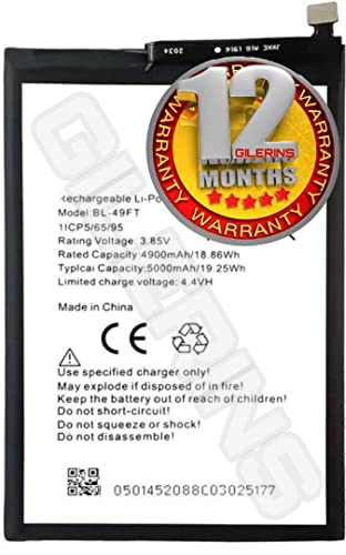 Image of THE BATTERY STORE Original BL49FT Mobile Battery Compatible with Tecno Spark Go 2020 /Tecno Spark 5 / Tecno Camon 15 / Tecno Pop 4 / KE5 / CD7 /BC2c Battery with 1 year warranty and high capacity battery backup. Carefully check your phone model and purchase(BL-49FT)