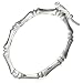 Dreambell 925 Sterling Silver Oval Pearl Enhancer Shortener Clasp with Safety Lock
