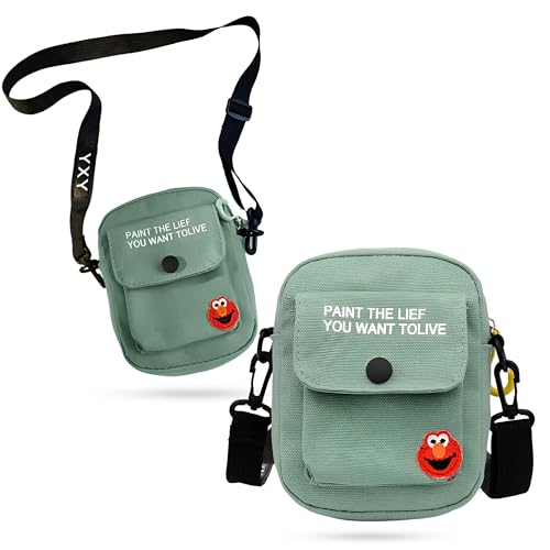 Kraptick Backpack - Your Ultimate Travel Companion, Stylish Sling Bag for Women and Versatile Crossbody Sling Bag for Men (DMFP357) Green