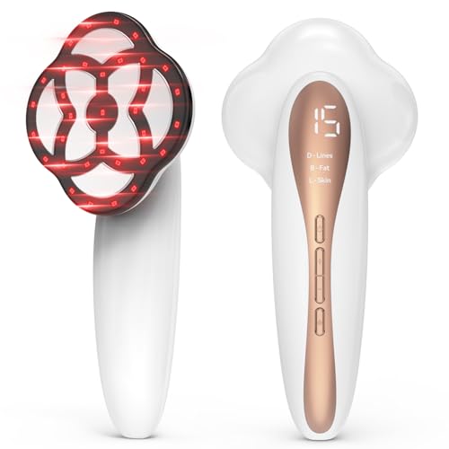 Anti Massagegeräte Handmassagegerät, Massagegerät Cellulite Massage, 15 Einstellbare Stufen Lipödem Massagegerät über 6 MassageköPfe mit GrößEren Bereichen für Taille, Arme, Taille, Gesäß, Beine