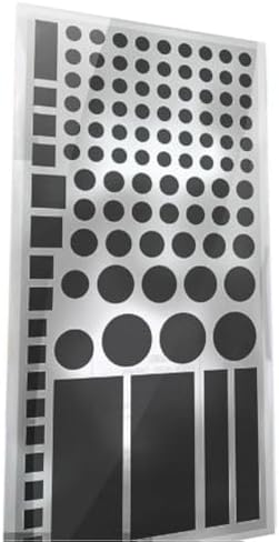 LightDims オリジナル減光シール - ルーター、電子機器、電気製品等用LED減光シール 50〜80%減光(最小限包装)