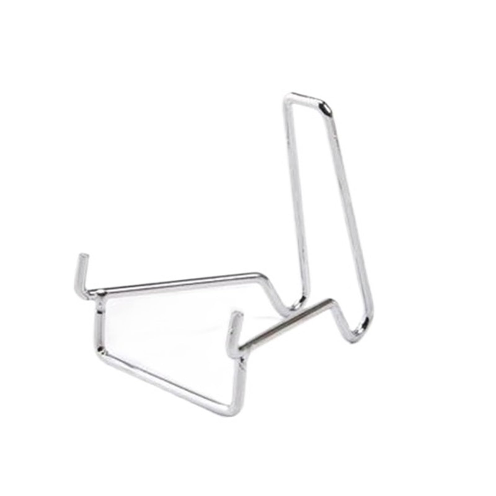 IRGVJIFR Rock Display Stand 2pcs Metal Arm Rocks Display Stand Easel