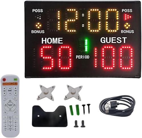 Marcador Electrónico de Batería para Baloncesto miniatura 3