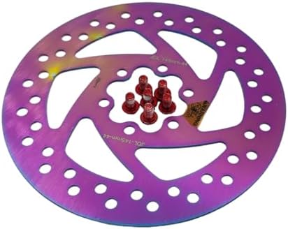 145MM Colorful Disc Brake For Kaabo Wolf Warrior Electric Scooter Brake Disc Skateboard Spare Parts (145mm Colorful)