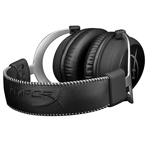 HyperX HX-HSCL-SR/NA Cloud Silver - Fone de Ouvido, compatível com PS4, Xbox One e PC, Preto (Black/