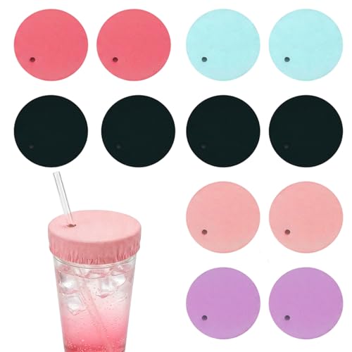 12-Piece Drink Covers Anti Spike Anti Spike Drink Covers Essential Drink Spiking Prevention Universal Cup Protectors for Bar Safety and Night Out Security