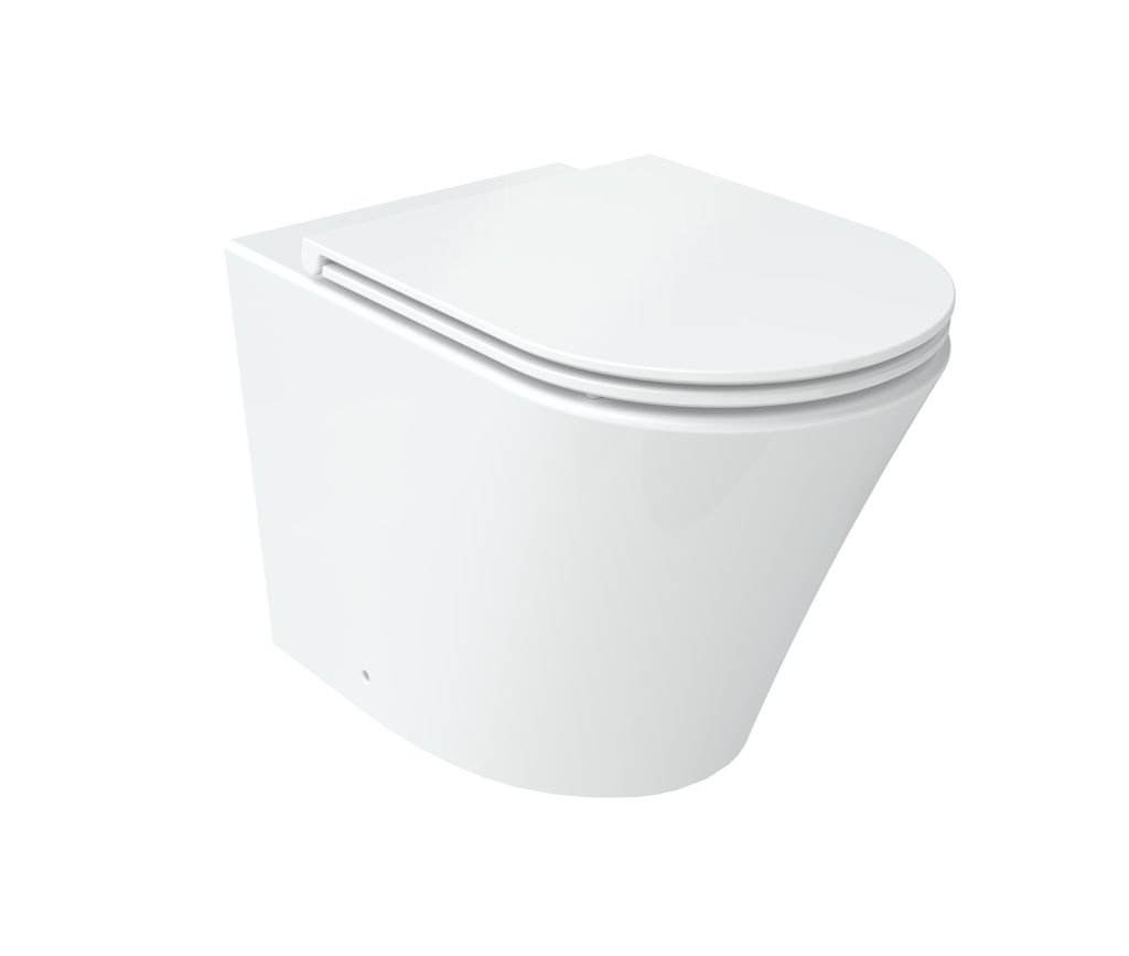 Spülrandloses Stand-WC inkl. Soft-Close Sitz BTW-6055