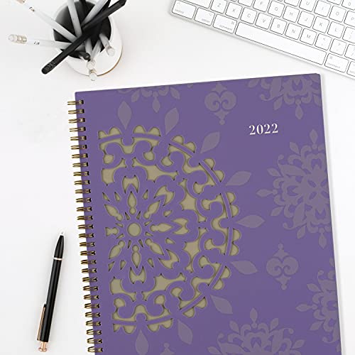 2022 Weekly & Monthly Planner By Cambridge, 8-1/2" X 11", Large, Vienna (122-905) #TOP5