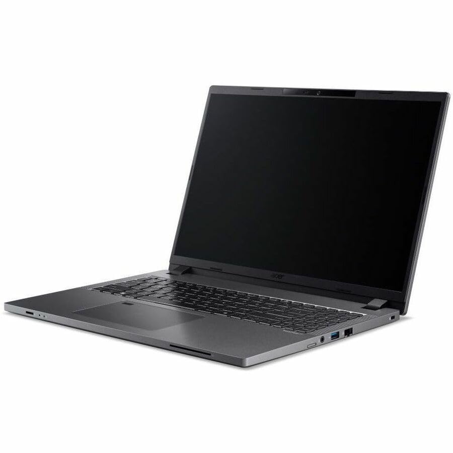 Image of Acer TravelMate P2 16 TMP216-51T-G2 TMP216-51T-G2-57NG 16 inch Touchscreen Notebook - WUXGA - 60 Hz - Intel Core 5 120U - 16 GB - 512 GB SSD - English Keyboard - Iron