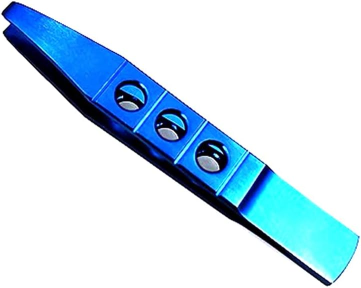 titaniuml Cilia forcep Cilia Forceps 75mm Ophthalmic Eye Instrument Tool