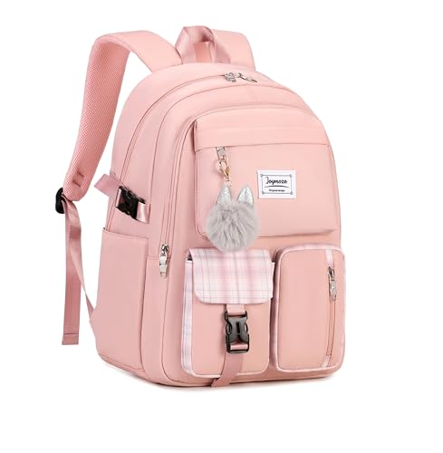 Image of Joymoze Cute Backpack for Girl Teenager Daily Backpack Women Backpack Purse Pink