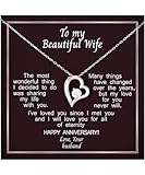EnigmaCrate solitaire necklace, poem 450, to my wife, wife anniversary card, my lovely wife, birthday card wife, wife gifts, wife birthday gift, wife birthday card, wife birthday gift ideas