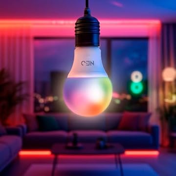Lampada Led Smart Inteligente Wi Fi Alexa google 10w RGB E27 110v/220v Cod: 290028177 Neo Avant (1)