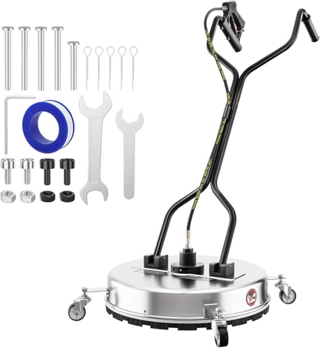 20'' Pressure Washer Surface Cleaner with Wheels