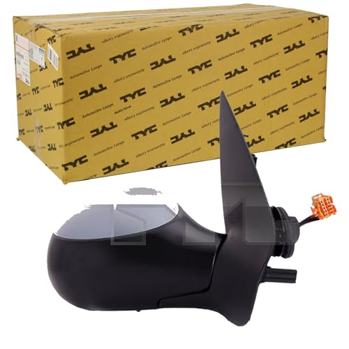 Rétroviseur extérieur asphérique TYC 326-0076 rétroviseur gauche Peugeot 206 chauffant