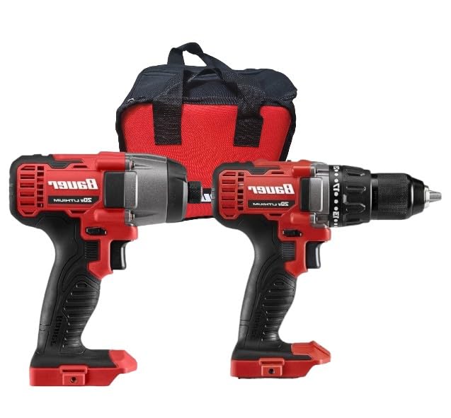 Bauer 20V Drill & Impact Combo