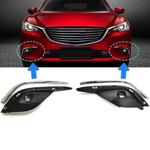 Embellecedor de luz antiniebla delantera para parachoques de Mazda 6 Atenza 2
