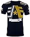 American Fighter Men's T-Shirt Cornestone Crew Neck XS-5XL XL Black