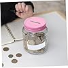 TOYANDONA 12pcs Leakproof Mason Jar Lid Replacement for Coin Saving Jars Tinplate Sealing Covers with Coin to Install and Clean for Long-term Use #3