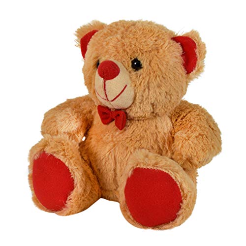 Image of Ultra 07 inch Jolly Teddy Bear Fully Stuffed Soft Plush Toy for Kids in Brown Animal Toy Gift Birthday Anniversary Christmas Diwali Home Decore