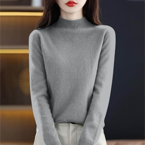 Business Casual Outfits for Women Soft Crew Neck Long Sleeve Casual Warm Loose Fit Lightweight Sweaters Soft Fashion2