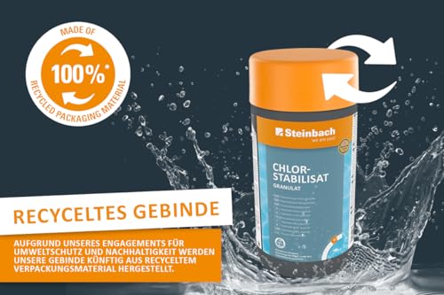 Steinbach Poolpflege Chlorstabilisat Granulat, 1 kg, Besondere Anwendung, 0755601TV00