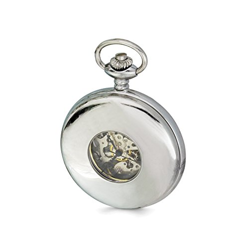 Swingtime Stainless Steel Men's Mechanical Pocket Watch 14