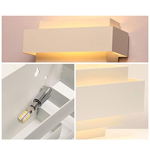 Lámpara de pared moderna de hierro GZ para pasillo y dormitorio 5