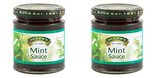 Duerr's Salsa de menta inglesa tradicional, 280 g, paquete de 2