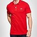 Lacoste Men's Slim Fit L.12.12 Piqué Polo Shirt, Bigarreau Cherry, Small