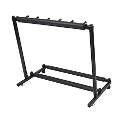 VUBLY Nouveau support de guitare pliable à 5 voies par Chord pour basse électrique acoustique (couleur : noir) - Les Beatles, Paul McCartney, John Lennon, RIngo Starr, George Harrison VUBLY Nouveau support de guitare pliable à 5 voies par Chord pour basse électrique acoustique (couleur : noir) – Image 3