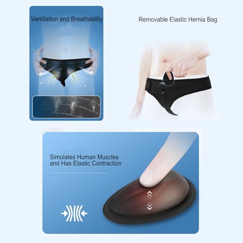 Faja para hernia ajustable talla M miniatura 4