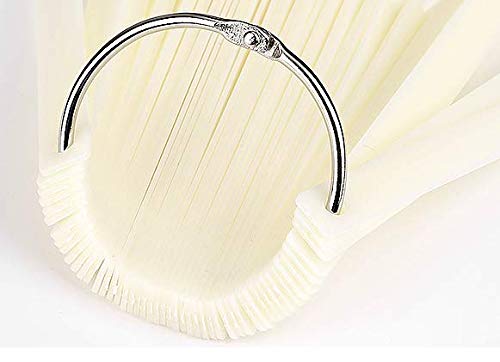 WOIWO Anel de ferro de cabeça redonda cartão colorido 50 placas de unhas postiças placa oval para pr