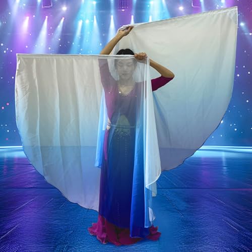 Drapeau de danse louange pour célébration et culte en église 2pcs