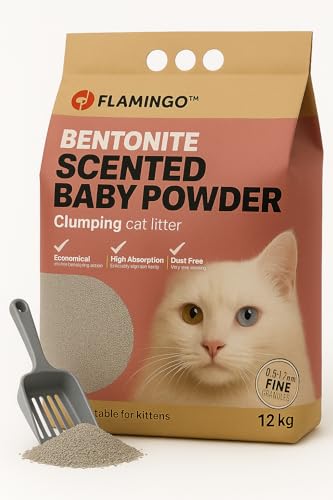 Arena para Gato BENTONITA EUR Talco para BEBÉS Fino 12KG