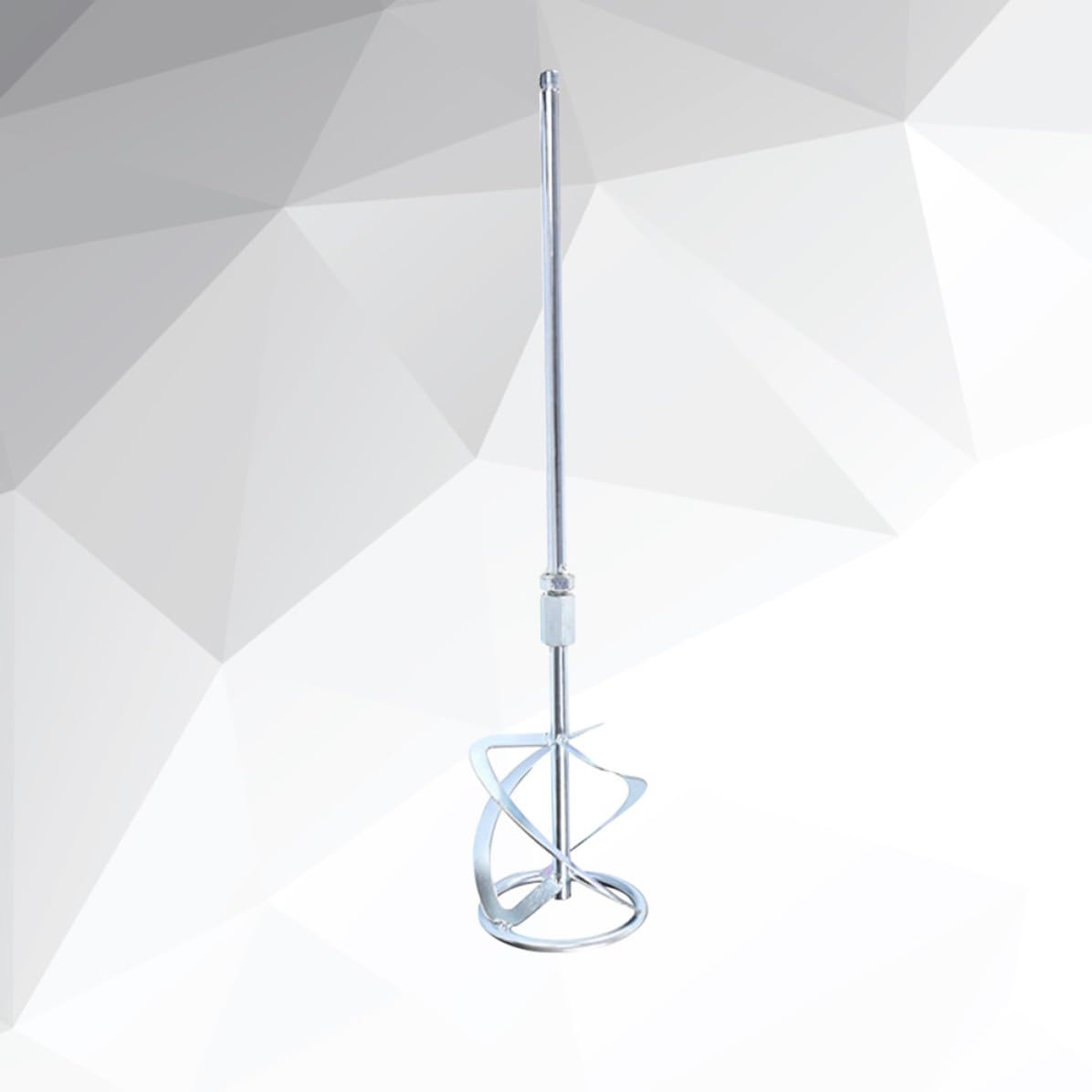 Rührstab aus Hochkohlenstoffstahl 580x120mm mit Spiralform Robust und Leicht zu Reinigen für Farbe und Lebensmittel im Eimer oder Kanister