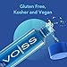 VOSS+ Aquamin Enhanced Water - Pack of 12 Bottles, 850ml Each - Purified Hydrating Water - 74 Trace Minerals & Electrolytes - Perfect for Active Lifestyles, at the Gym & on Hot Days - Recycled PET Bottle