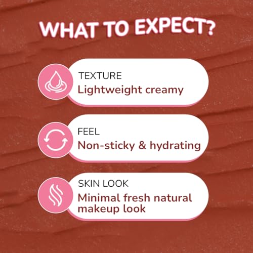 Image of Moody Plush 3-in-1 Lip, Cheek & Eye Tint - Berry Bliss with Cacao Butter, Shea Butter & Jojoba Oil | Long Lasting | Paraben Free Lip Balm Moisturizer For All Skin Type, 5gm (Pack of 2)