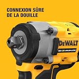 Dewalt DCF922N Cordless Impact Screwdriver, Carbon-Free, 1/2 18V Standard Yellow/Black - 4